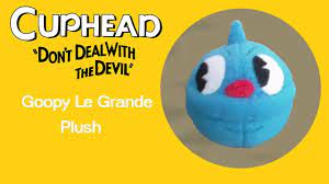 Cuphead Plush Goopie Le Grande Small Diy Tutorial Diy Tutorial Plush Diy
