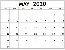 Free Printable Calendar May 2020 Download Free Printable Calendar Template In 2020 Calendar Template Printable Calendar Template Free Printable Calendar Templates