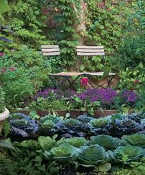 Who Says A Kitchen Garden Can T Be Beautiful Backyard Garden Vegetable Garden Design Shade Garden