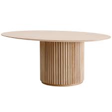 Asplund Palais Ovale Coffee Table White Stained Oak Coffee Table White Coffee Table Oval Table