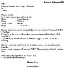 Surat pengunduran diri organisasi paskibra detiklife. 15 Contoh Surat Pengunduran Diri Yang Benar Dan Beretika Suratku Id