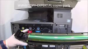 Drivers for konica minolta bizhub 163/181/211/220 for. Minolta Bizhub C252 C250 Imaging Unit Replacement Cmyk Youtube