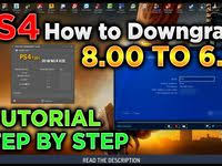 How To Downgrade Ps4 From 8 00 To 6 72 Tutorial 2020 Ps4 Ps4 Hacks Tutorial