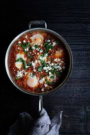 Shakshuka Recipe Poached Eggs In Tomato Sauce Savory Simple Recipe Shakshuka Recipes Shakshuka Healthy Breakfast