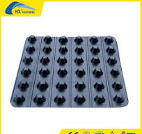 Tablero de drenaje dimple de HDPE de alta calidad para protección de presas  y capas de pendiente