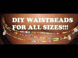 How To Make Waistbeads Tutorial Youtube Body Jewelry Diy Diy Belly Chains Diy African Jewelry