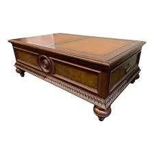Maple table with cherry finish; Ethan Allen Townhouse Coffee Table Original Price 1 499 Design Plus Gallery