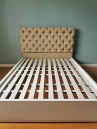Want to know how to sleep well with the best beds in the philippines? Headboard Only Custom Full Double Bed Size Light Brown Tufted Headboard Furniture Home Living Furniture Bed Frames Mattresses On Carousell