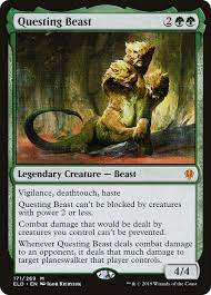 Check spelling or type a new query. Questing Beast Throne Of Eldraine Eld 171 Scryfall Magic The Gathering Search