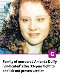Joe and Kate Duffy were left devastated when the man accused of killing  their 19-year-old daughter in Hamilton in 1992 walked free from court.