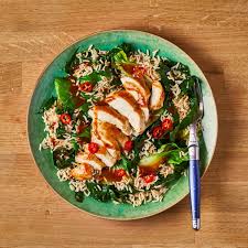 Lean Chinese Chicken Veg Packed Rice Recipe Gousto Recipe In 2020 Rice Recipes Chinese Chicken Veg