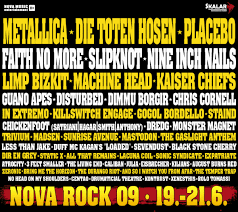 Nova rock festival 2021 day line up. Nova Rock 2009 19 06 2009 3 Days Nickelsdorf Burgenland Austria Concerts Metal Calendar