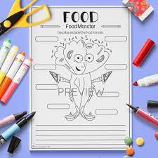 Food Food Monster Food Lessons Monster Activities Food Activities