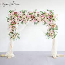 Maybe you would like to learn more about one of these? Custom Diy Wedding Arch Backdrop Decor Road Lead Flower Row Artificial Silk Flower Wall Arch Decor For Party Hotel Ceremony Wall Artificial Dried Flowers Aliexpress