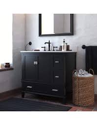Maybe you would like to learn more about one of these? Dorel Living Otum 36 Inch Sink Black Wood Bathroom Vanity 36 Abusa Buffalo