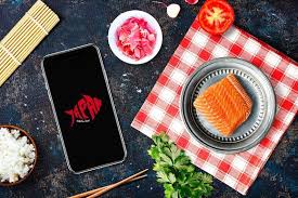 Iphone X In Sushi Bar Mock Up 8 Sushi Bar Mockup Sushi