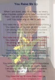 You Raise Me Up So I Can Stand On Mountains Music Download You Raise Me Up You Raise Me Up Lyrics My Heart