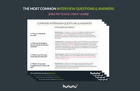 15 Most Common Interview Questions And Answers For The Healthcare Industry With Free Pdf Download Kununu Blog
