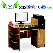 Rectangular cottage oak 5 drawer computer desk with solid wood material. Cheap Price Wooden Computer Desk Pc Desk With Bookcase Pc 09 Buy Computer Desk Wooden Pc Desk Computer Desk With Book Case Product On Alibaba Com