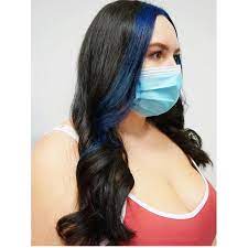 It's a very unique look and you can see how damaged it is at ends. Mk Hair Studio Blue Streak Hair By Tdhairandmakeup Facebook
