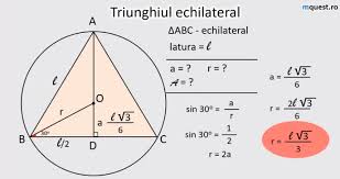 Aria unui triunghi oarecare abc este egală cu produsul dintre o latură şi înălţimea dusă din vârful opus pe aceasta, împărţit la 2. InÈ›elegi Matematica Mquest Ro