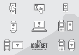Follow these steps to add payment icons. Nfc Payment Icons 148143 Vector Art At Vecteezy