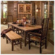 Fireside Lodge Furniture Hickory Dining Furniture Rustic Dining Room Rustic House Dining Table In Kitchen