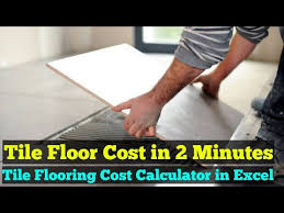 However, accurately calculating the number of tiles you will need for your walls or floors can be complicated. Tile Flooring Cost Calculator In Excel Material Labour Installation Cost For Tile Floor Youtube