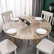 See the bullet points and diagram for more information. Round Elastic Tablecloth Wayfair