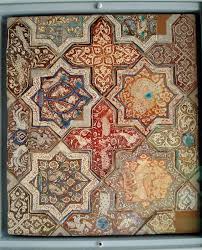 Ceramic Tiles Part Of Panel From Palace Domga Iran 1266 At Pergamon Museum Berlin Islamic Art Ancient Persian Architecture Persian Architecture