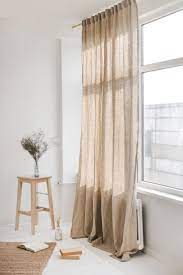 86 6 220 Cm Width Light Grey Linen Curtain Natural Linen Window Drape Softened Linen Curtain Panel Extra Long Linen Curtain Gray Curtain In 2021 Linen Curtains Living Room Curtains Living Room Curtains Living