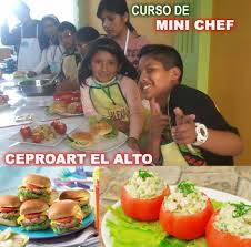 Curso de alta cocina profesional con chefs de prestigio a elegir para 1, 2 o 4 personas desde 39,90 € en contacto cocina. Curso De Cocina Para Ninos Mini Chef Ceproart El Alto ÙÙŠØ³Ø¨ÙˆÙƒ