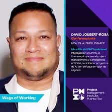 🚀 ¡Descubre el futuro del Project Management! Acompáñanos en nuestra  próxima conferencia "Más Allá del PM Tradicional" con David Joubert-Rosa,  MBA, ITILv4, PMP®, PMI-ACP. Exploraremos el CPMAI Framework, la metodología  que integra