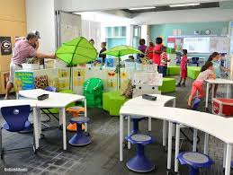 Image Result For Modern Elementary Classroom Design School Library Design Flexible Seating Classroom Learning Spaces