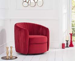 Sarana Russett Velvet Swivel Chair Shop with afterpay on eligible items.