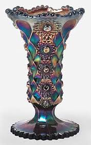 Here is a wonderful carnival glass pitcher in the floral and grape pattern made by dugan. 290 Carnival Glass Ideas Carnival Glass Glass Carnival Glassware