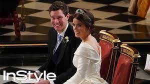 @princesseugenie #peterpilotto a post shared by peter pilotto (@peterpilotto) on oct 12, 2018 at 8:48am pdt per the palace's official statement, you undertook archive research into previous dresses worn by members of the royal family and identified a. Princess Eugenie And Jack Brooksbank Wedding Highlights British Royals Instyle Youtube