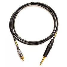 Wired with mogami guitar/instrument high impedance cable, mogami gold instrument cables feature high definition sound ideal for use with acoustic guitar, electric guitar, bass guitar, keyboard, pedal effects, and other unbalanced instrument cable applications. Mogami Gold Ts Rca Adapter Cable Sonic Circus