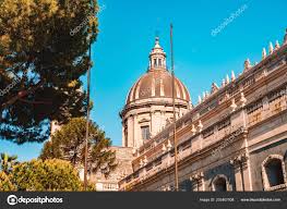 Catania Cathedral Dedicated Saint Agatha Roman Catholic Cathedral Catania  Sicily — Stock Photo © ingus.kruklitis.gmail.com #202407008