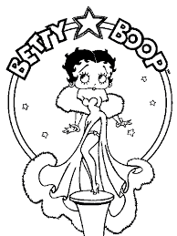 Betty Boop Coloring Pages 2 Coloring Pages To Print Betty Boop Betty Boop Pictures Coloring Books