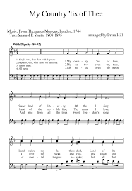Maybe you would like to learn more about one of these? My Country Tis Of Thee Sheet Music For Piano Solo Download And Print In Pdf Or Midi Free Sheet Music With Lyrics Musescore Com