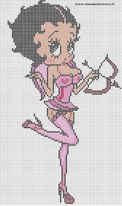 schema betty boop perler beads betty boop stitch