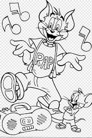 ¡pero la elección final de los colores depende de usted o de su hijo! Tom And Jerry Coloring Png Images Pngwing