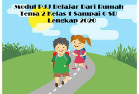 Modul Pjj Belajar Dari Rumah Tema 2 Kelas 1 Sampai 6 Sd Lengkap 2020 Sanggar Belajar Hero