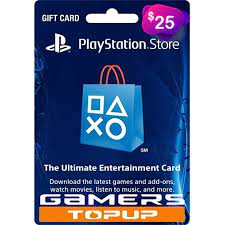 Playstation store $25 gift card. Play Station Network Psn Gift Card 25 Usd Gamers Topup