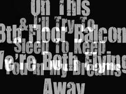 Blue October 18th Floor Balcony Lyrics Blue October October Music Lyrics