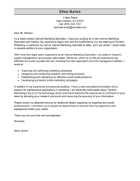 Best Online Marketer And Social Media Cover Letter Examples Livecareer