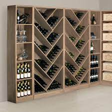 design weinregal prestige aus massiver eiche mit diagonalen fachern winecellars selbstgemachtes weinregal weinregal weinkellerdesign