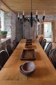 Long Farm Table Farmhouse Dining Farmhouse Style House Farmhouse Dining Room