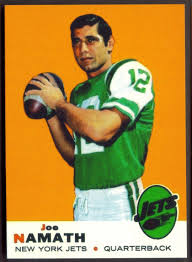 Joe namath rookie cards remain as popular as the man himself and are a must have for any serious football card collector! Joe Namath Rp 100 Jets 1969 T Free Shipping Etsy In 2021 Topps Football Cards Nfl Football Cards Joe Namath